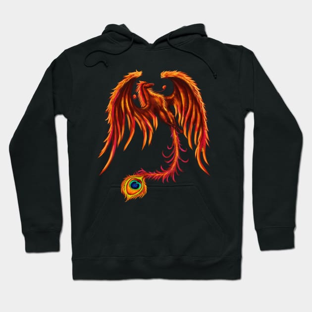 Rising Phoenix Hoodie by ravenblue